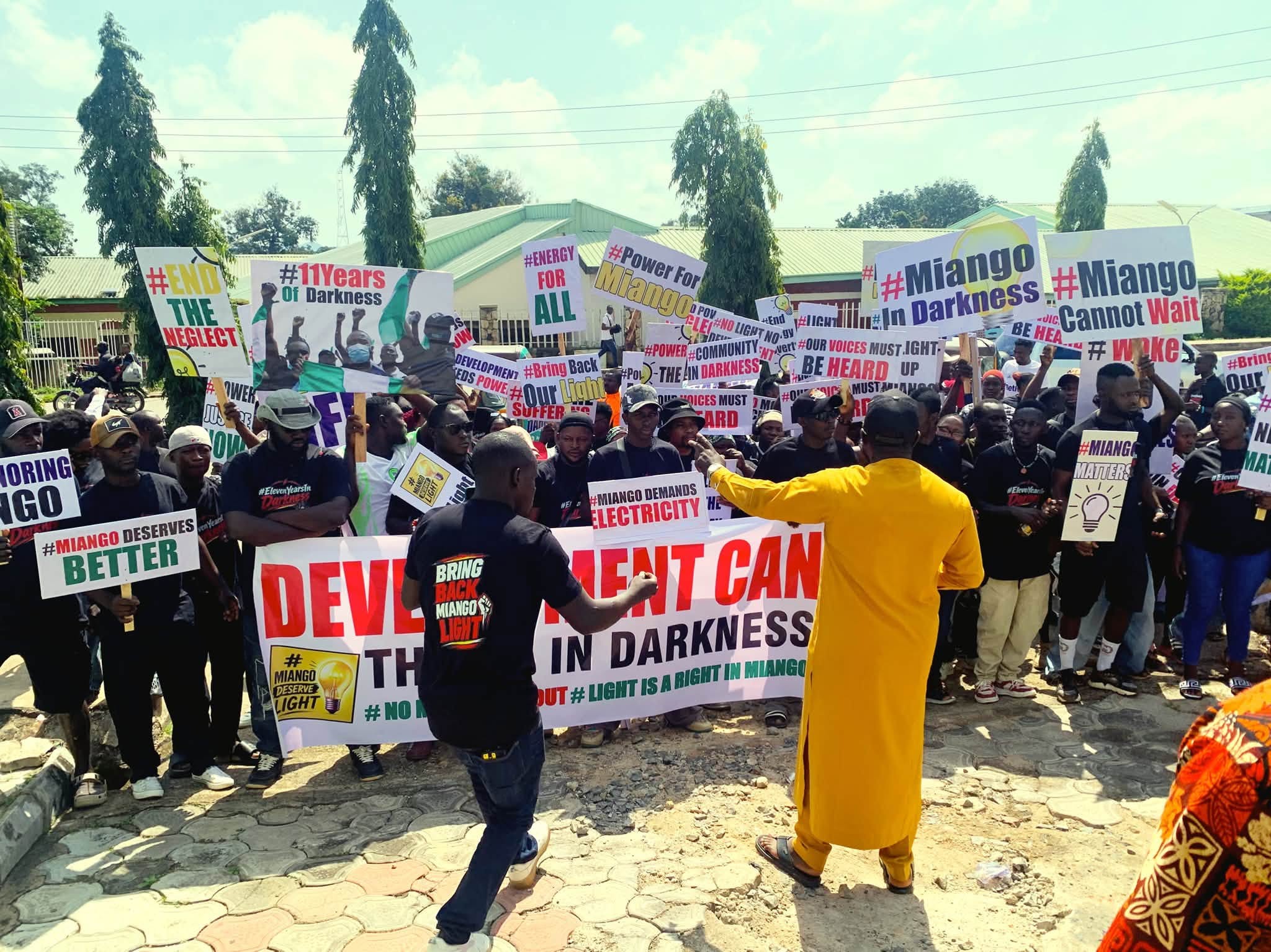 Plateau: Miango community protests 11-year blackout
