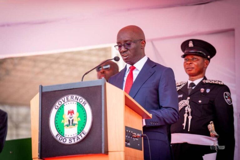 Edo State Governor Monday Okpebholo